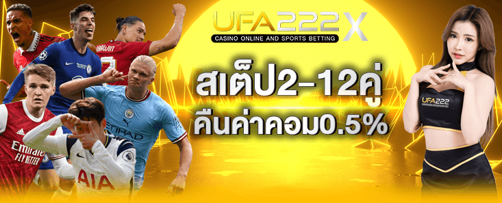 สเต็ป2-12คู่ คืนค่าคอม0.5%